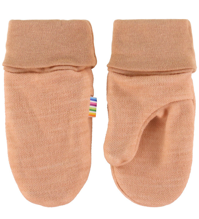 Joha Luffer - Uld/Bambus - 2-Lags - Fersken