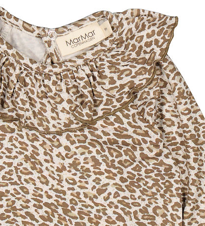 MarMar Body l/æ - Viskose - Berta - Forest Brown Leo MarMar Body l/æ - Viskose - Berta - Forest Brown Leo