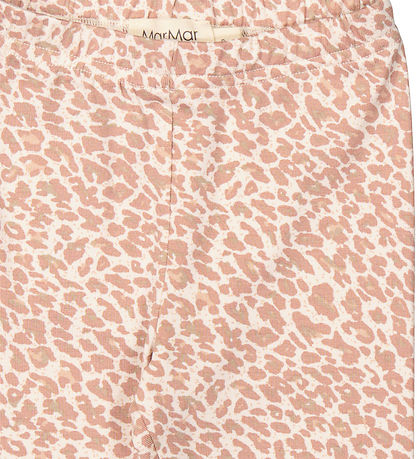 MarMar Leggings - Viskose - Powder Taupe Leo MarMar Leggings - Viskose - Powder Taupe Leo