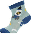 Melton Strømper - Space - Blue Surf Melton Strømper - Space - Blue Surf