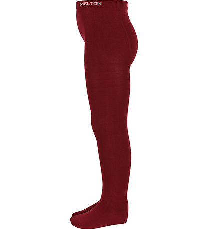 Melton Strømpebukser - Cotton - Sundried Tomato Melton Strømpebukser - Cotton - Sundried Tomato