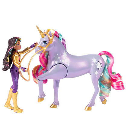 Unicorn Academy Legetøjsfigurer - 14 cm - Sophia & Light Magic W