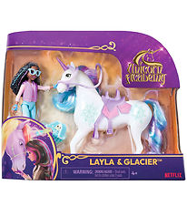 Unicorn Academy Legetøjsfigurer - 13,5 cm - Layla & Glacier Unicorn Academy Legetøjsfigurer - 13,5 cm - Layla & Glacier