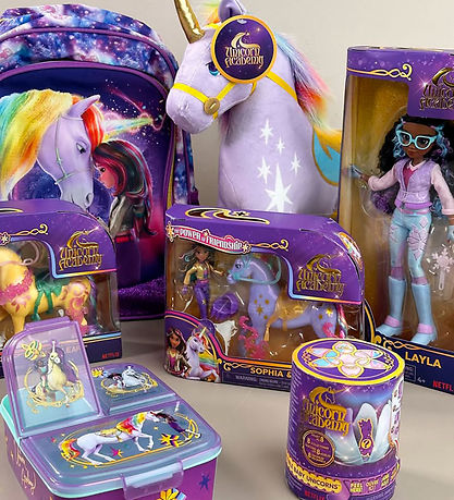 Unicorn Academy Legetøjsfigur - Baby Unicorn - Assorteret