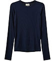 Sofie Schnoor Bluse - Rib - Petricia - Navy Blue Sofie Schnoor Bluse - Rib - Petricia - Navy Blue