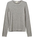 Sofie Schnoor Bluse - Rib - Petricia - Grey Striped Sofie Schnoor Bluse - Rib - Petricia - Grey Striped
