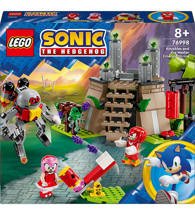Lego Sonic - Knuckles and the Master Emerald Sanctuary byggesæt, multifarvet