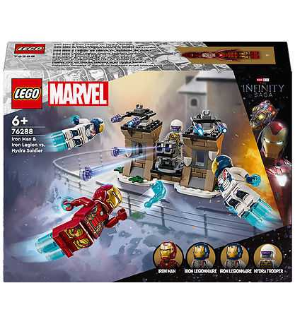 LEGO® Marvel The Infinity Saga - Iron Man og... 76288 - 135 Dele LEGO® Marvel The Infinity Saga - Iron Man og... 76288 - 135 Dele