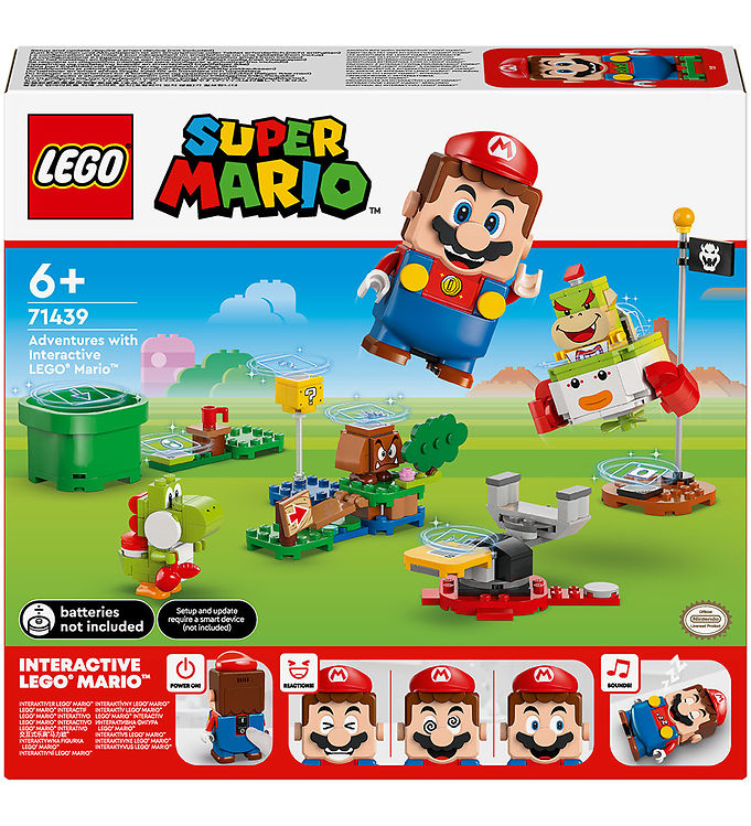 LEGO® Super Mario - Eventyr Med Interaktiv L... 71439 - 218 Dele