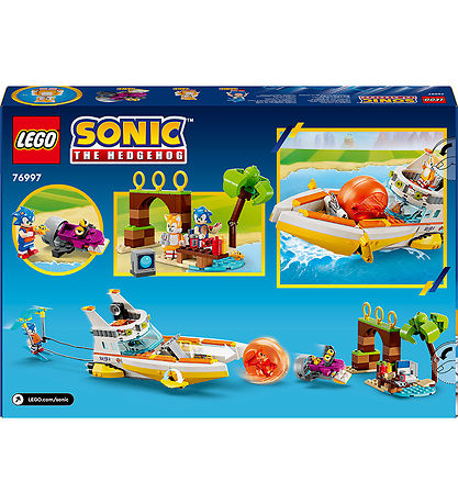 LEGO® Sonic The Hedgehog - Tails' Actionbåd 76997 - 393 Dele