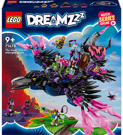LEGO® DREAMZzz - Aldrig-heksens Midnatsravn 71478 - 1203 Dele LEGO® DREAMZzz - Aldrig-heksens Midnatsravn 71478 - 1203 Dele