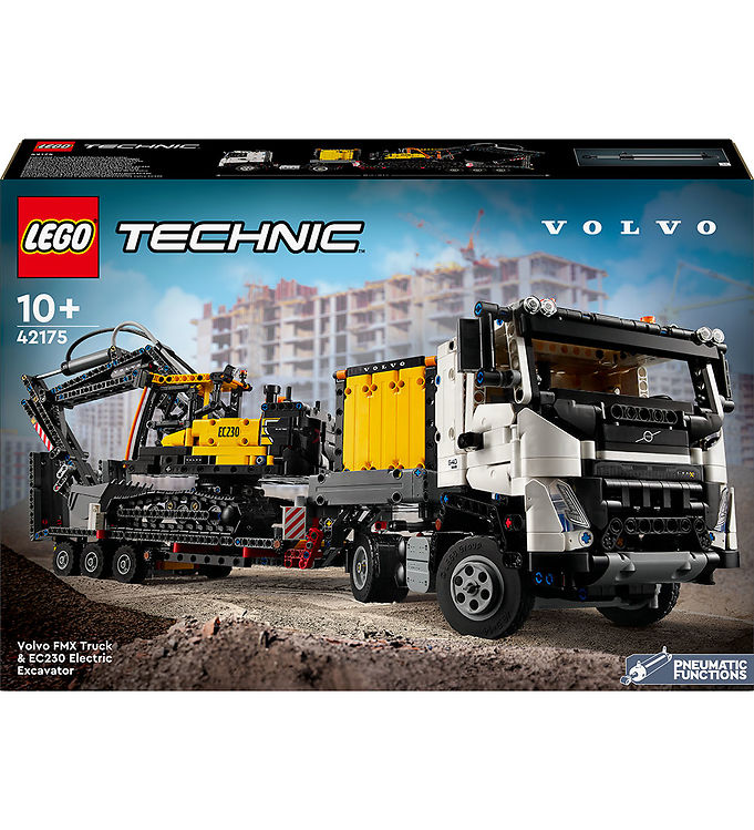 LEGO® Technic - Volvo FMX-lastbil og EC230... 42175 - 2274 Dele