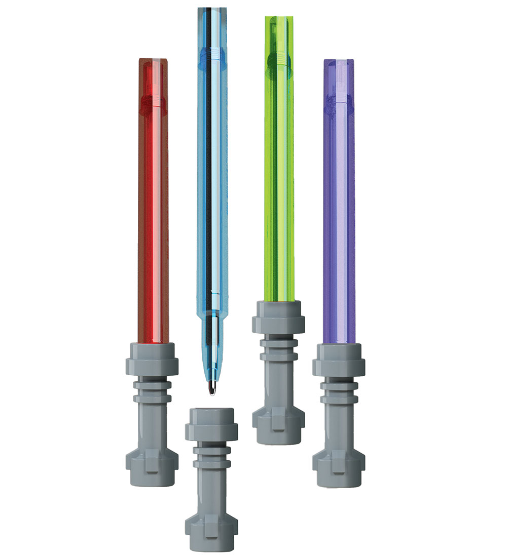 LEGO® Star Wars - Lichtschwert-Gelstift - 4er-Pack - LEGO® - One Size - Bleistifte