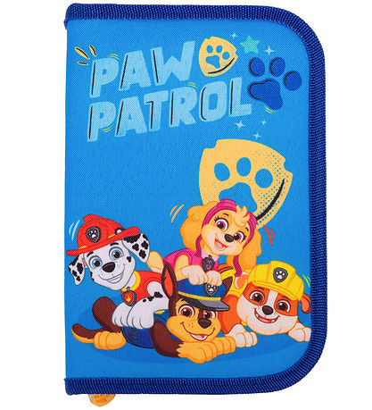 Paw Patrol Penalhus m. Indhold - Blå m. Print Paw Patrol Penalhus m. Indhold - Blå m. Print