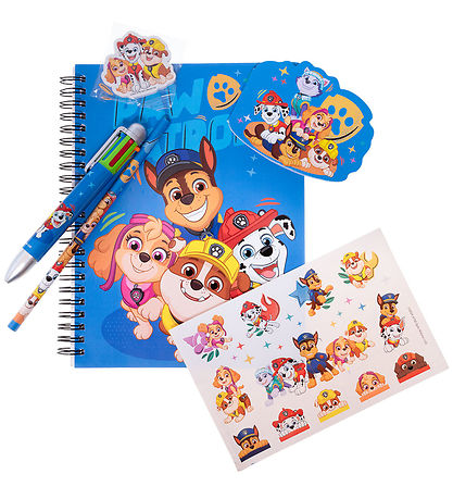 Paw Patrol Skrivesæt m. Multifarvet Kuglepen Paw Patrol Skrivesæt m. Multifarvet Kuglepen