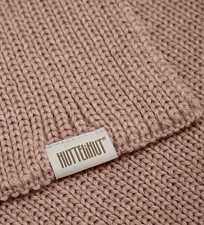 Huttelihut Halsedisse - Uld - Strik - Mahogany Rose