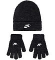 Nike Hue/Handsker - Strik - Sort m. Glimmer Nike Hue/Handsker - Strik - Sort m. Glimmer
