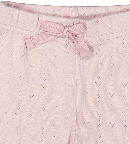 MarMar Bukser - Modal - Pitti - Faded Rose m. Hulmønster
