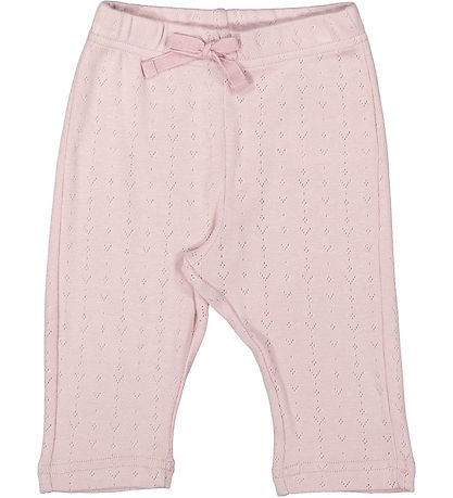 MarMar Bukser - Modal - Pitti - Faded Rose m. Hulmønster