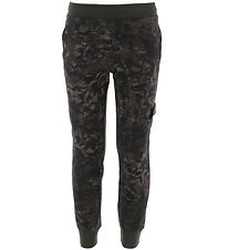 Stone Island Sweatpants - Sortmeleret Stone Island Sweatpants - Sortmeleret