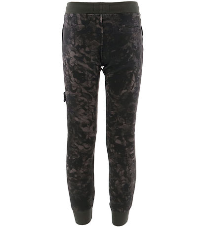 Stone Island Sweatpants - Svartmelerad