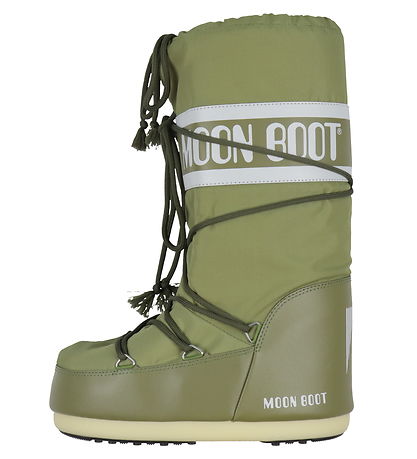Moon Boot Vinterstøvler - Icon Nylon - Khaki Moon Boot Vinterstøvler - Icon Nylon - Khaki