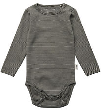 Sofie Schnoor Body l/æ - August - Forest Green m. Striber Sofie Schnoor Body l/æ - August - Forest Green m. Striber