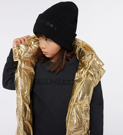 Little Marc Jacobs Hue - Strik - Sort m. Print Little Marc Jacobs Hue - Strik - Sort m. Print