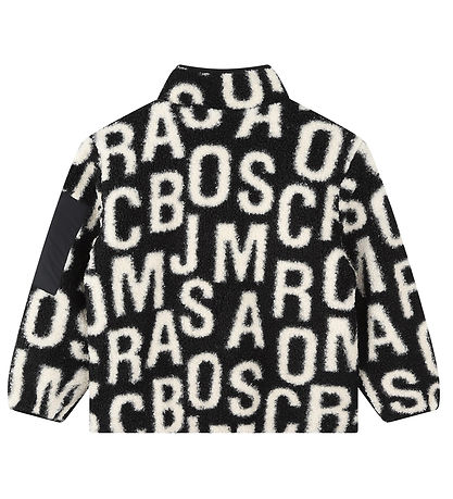 Little Marc Jacobs Fleecejakke - Sort/Hvid