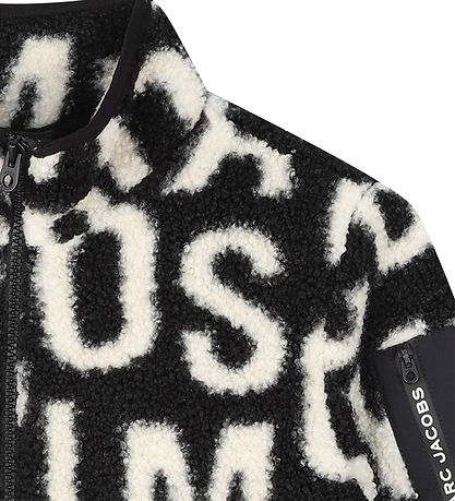 Little Marc Jacobs Fleecejakke - Sort/Hvid