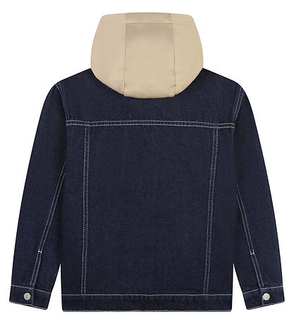 HUGO Denimjakke - Rinse Wash/Beige HUGO Denimjakke - Rinse Wash/Beige