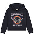 Zadig & Voltaire Hættetrøje - Cropped - Night m. Similisten