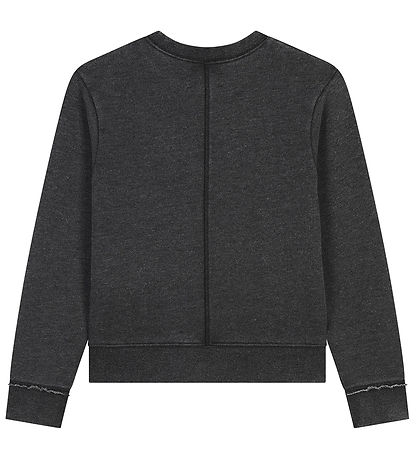 Zadig & Voltaire Sweatshirt - Sort/Sølv m. Tekst Zadig & Voltaire Sweatshirt - Sort/Sølv m. Tekst