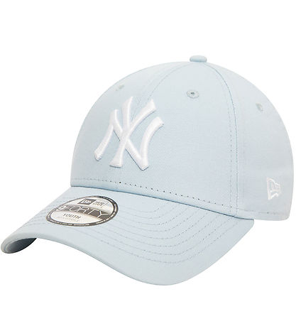 New Era Kasket - 9Forty - New York Yankees - Pastel Blå/Hvid New Era Kasket - 9Forty - New York Yankees - Pastel Blå/Hvid