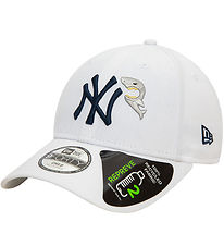 New Era Kasket - 9Forty - Apple - New York Yankees - Hvid/Sort New Era Kasket - 9Forty - Apple - New York Yankees - Hvid/Sort