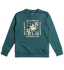 Billabong Sweatshirt - Foundation - Grøn Billabong Sweatshirt - Foundation - Grøn