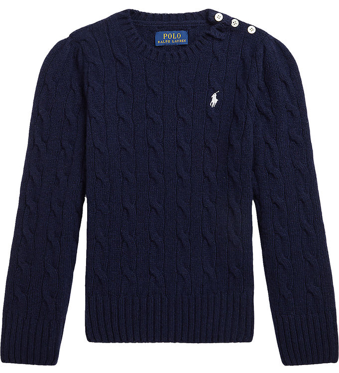 Polo Ralph Lauren Bluse Uld - Navy
