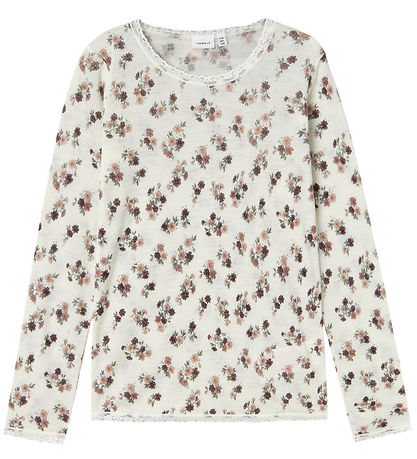 Name It Bluse - Uld - NmfWang - Noos - Snow White/AOP Name It Bluse - Uld - NmfWang - Noos - Snow White/AOP