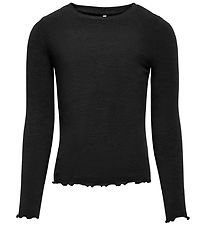 Kids Only Bluse - KogAmour - Black Kids Only Bluse - KogAmour - Black
