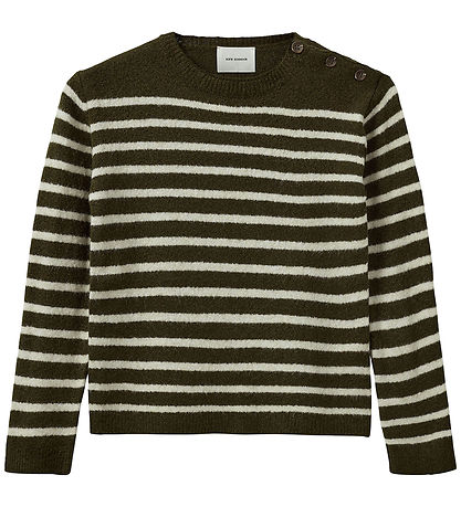 Sofie Schnoor Bluse - Strik - Anabia - Green Olive Sofie Schnoor Bluse - Strik - Anabia - Green Olive