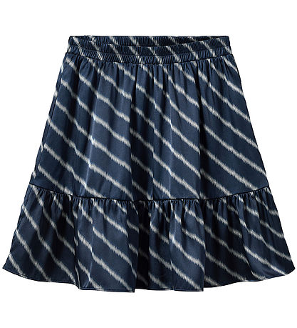 Sofie Schnoor Nederdel - Navy Blue m. Striber Sofie Schnoor Nederdel - Navy Blue m. Striber