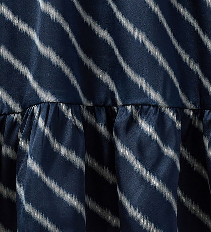 Sofie Schnoor Kjole - Navy Blue m. Striber Sofie Schnoor Kjole - Navy Blue m. Striber