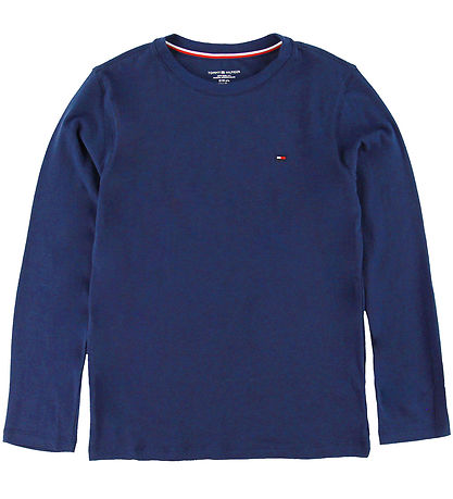 Tommy Hilfiger Bluse - 2-pak - Blue Ink/Hvid