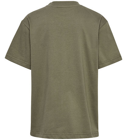 Hummel T-shirt - hmlArchie - Dusty Olive