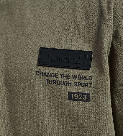 Hummel T-shirt - hmlArchie - Dusty Olive