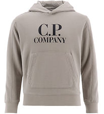 C.P. Company Hættetrøje - Vintage Khaki m. Solbriller C.P. Company Hættetrøje - Vintage Khaki m. Solbriller