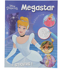 Megastar Malebog m. Klistermærker - 128 Sider - Disney Princess Megastar Malebog m. Klistermærker - 128 Sider - Disney Princess