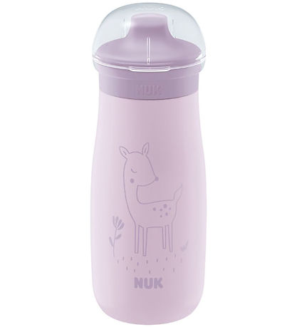 Nuk Drikkedunk m. Tud - Mini-Me Sip - 300 ml - Stål - Deer Nuk Drikkedunk m. Tud - Mini-Me Sip - 300 ml - Stål - Deer