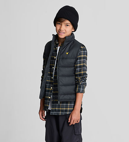 Lyle & Scott Skjorte - Tartan - Jet Black Lyle & Scott Skjorte - Tartan - Jet Black