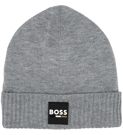 BOSS Mütze - Strick - Grau Meliert